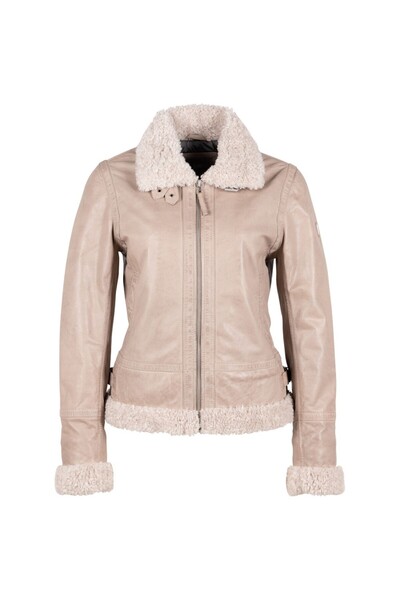 mauritius Cojoc de Piele Dama Gri GWPhilina