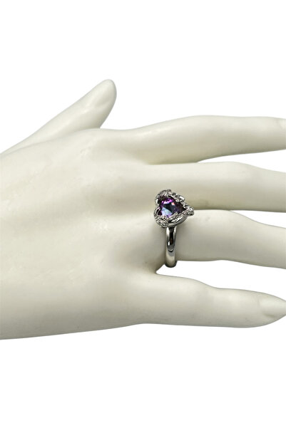 ElectraStore Pandora Style Rainbow Sparkling Ring - C4141