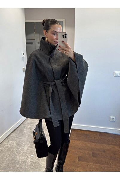 ForOus Belted Kashmere Poncho