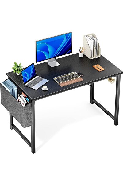 Chulovs مكتب كمبيوتر للكتابة، مكتب قوي 100 سم، كمبيوتر محمول، دفتر ملاحظات، ط...