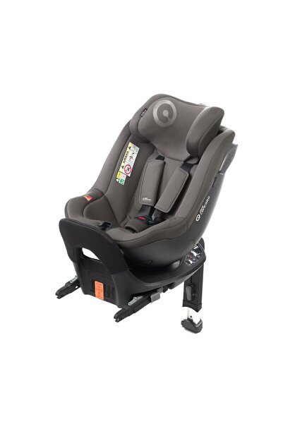Jane Scaun auto, Jane, Iflow I-Size, Rotire 360 grade, 40 - 105 cm, Cu Isofix, Matt Gray