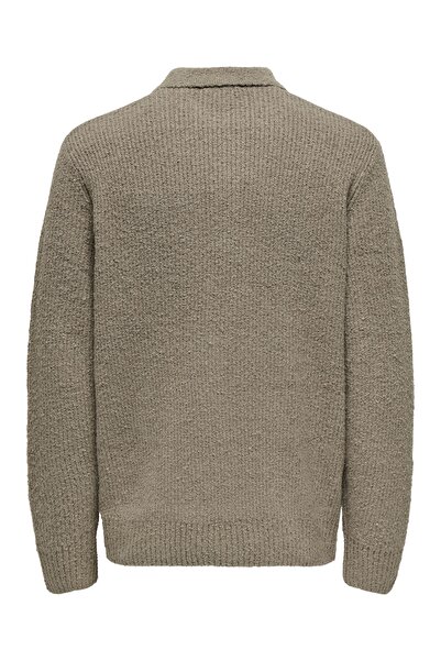 Only & Sons Men's Onsdale Rlx Ls Polo Knit Noos Os22033324-4826170