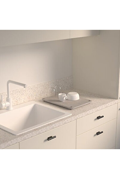 Other KITCHEN TRAY 40x30 cm MADE OF DIATOMITE, elegant gray