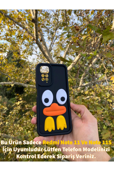 GtTech Xiaomi Redmi Note11 Ve Note11s Uyumlu Krono 3D Figürlü Darbe Korumalı ...