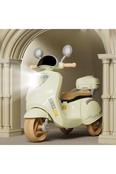 Stef's Cat Electric Motorcycle Flippy with Battery, Remote Control, Bluetooth, Anti-Tipping System, Lights and