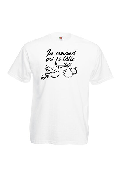 OEM Tricou barbat In curand voi fi TATIC, 100% bumbac