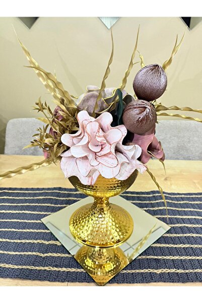 essacraft ARANJAMENT DE TRIPI DE TRIPI DEȚUITI CU PIELE DE AUR (NU INCLUSIV O...