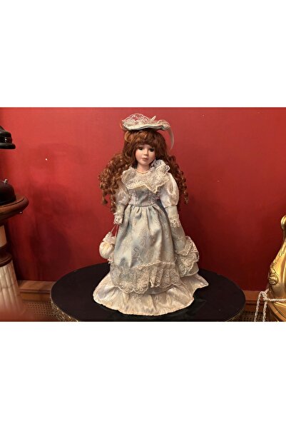 tayfuntufan antika koleksiyon Avrupa porselen bebek - 46 cm boyunda - 7gkge