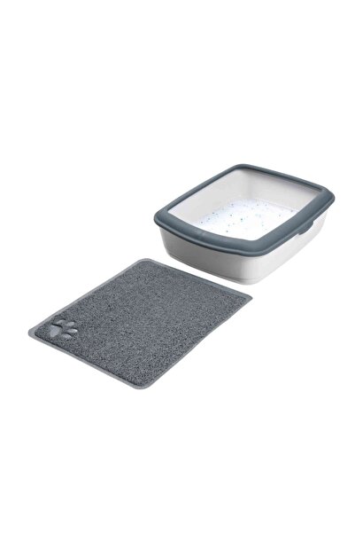 Trixie Litter Mat, Rectangular PVC, 37 x 45 cm, Anthracite (40381)