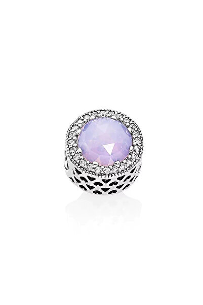 Bijuterii Nadiela Talisman Argint 925, Charm pentru bratari – Pink stone