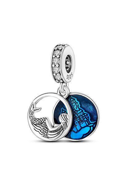 Bijuterii Nadiela Talisman Argint 925, Charm pentru bratari – Mica Sirena
