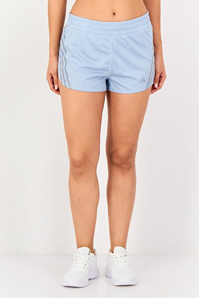 adidas Women Sportswear Fit 2 Inseam Outdoor Shorts, Light Blue