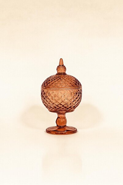 Mirano Cam Tasarım AURORA CAM ŞEKERLİK AYAKLI SUNUMLUK