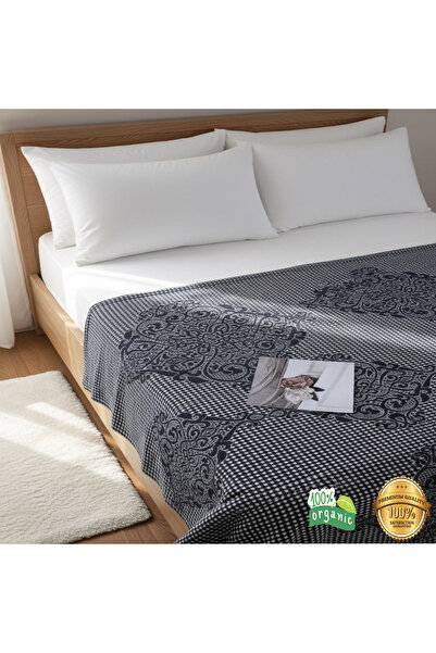 İpekçe Pike Takım %100 Organic Pamuk Jakarlı - Estetik Zarif Nakış İşlemeli T...