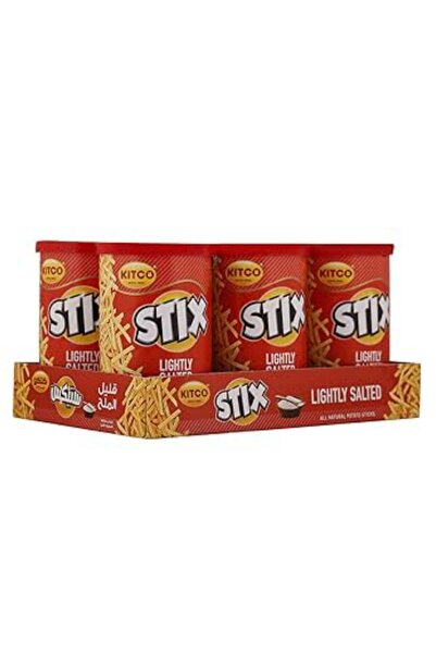 Kitco Stix Hafif Tuzlu Doğal Patates Çubukları 40gr ( 6 Adet )