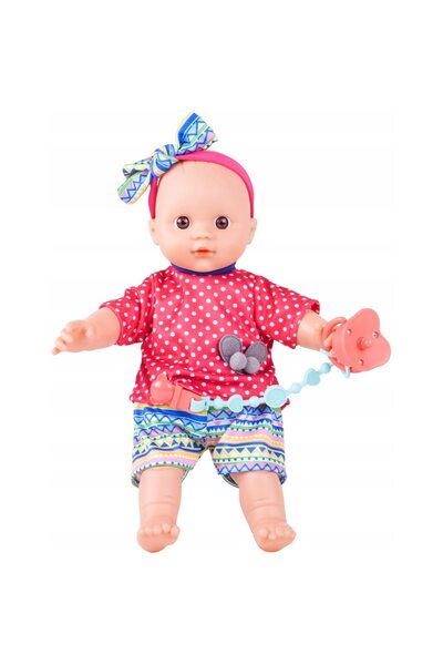 indiggo Lovely Baby Doll with Sounds, Soft Body and Removable Clothes 31cm