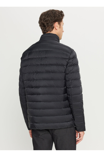 ALTINYILDIZ CLASSICS Μαύρο ανδρικό παλτό ACE008261107_SYH