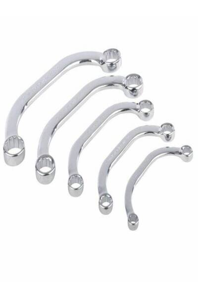 Spo sculeprofionline Chei inelare curbate 8-23 mm ,set chei inelare 5 piese