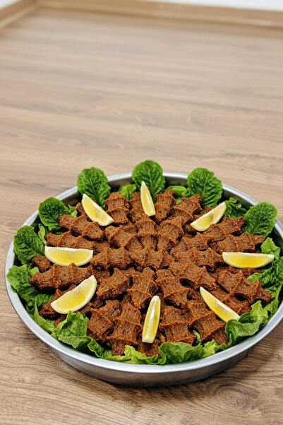 YUNUSOĞLU HOME Raw Meatball Pan - Stainless Steel 35 cm – Deep Small Size Round Tray