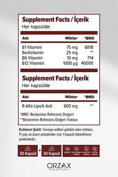 Ocean Neurobexol 60 Capsules 2 Pieces