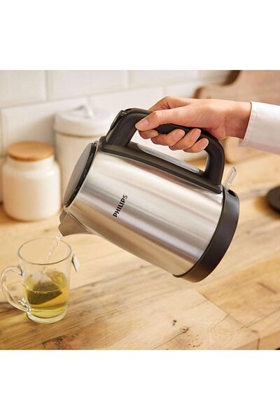 Philips Metal Kettle 2200W Daily Collection Silver/Black HD9350/92