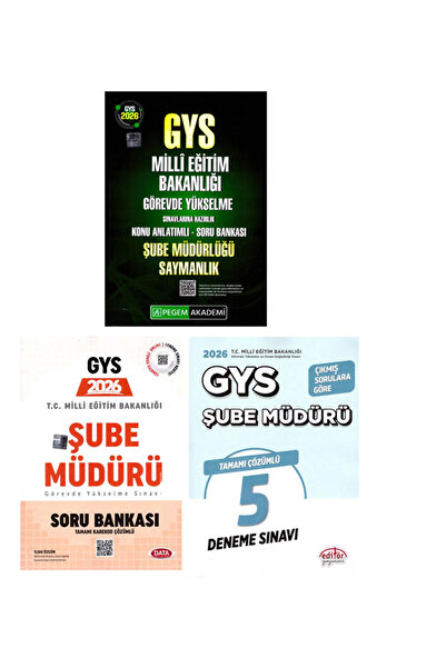 Data Yayınları 2026 Data Editör GYS MEB Şube Müdürlüğü Saymanlık Konu Anlatım...