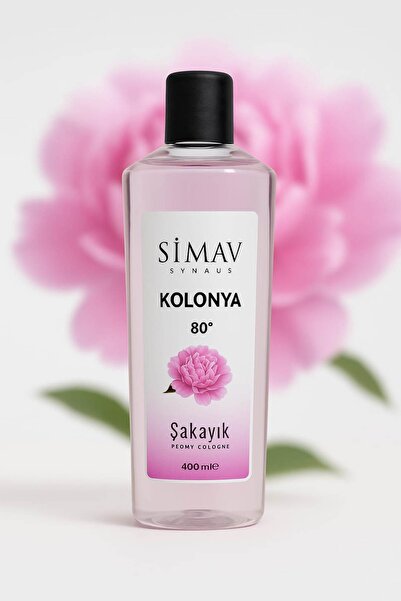 SİMAV SYNAUS Termalsulu şakayık kolonya-400ml dökme 80°