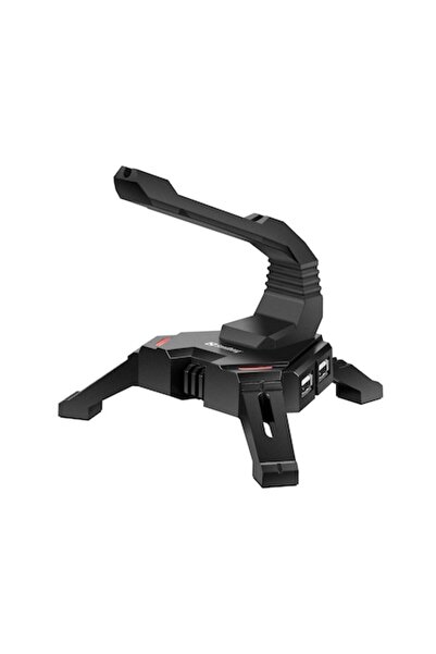 Sandberg 2in1 USB Hub Bungee (USB 2.0, Black)