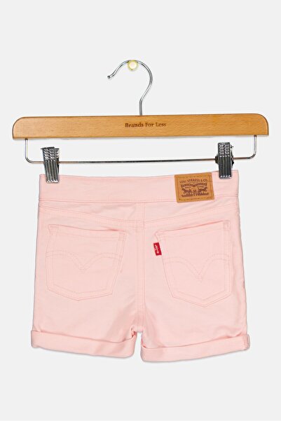 Levi's Toddlers Boy Solid Denim Shorts, Pink