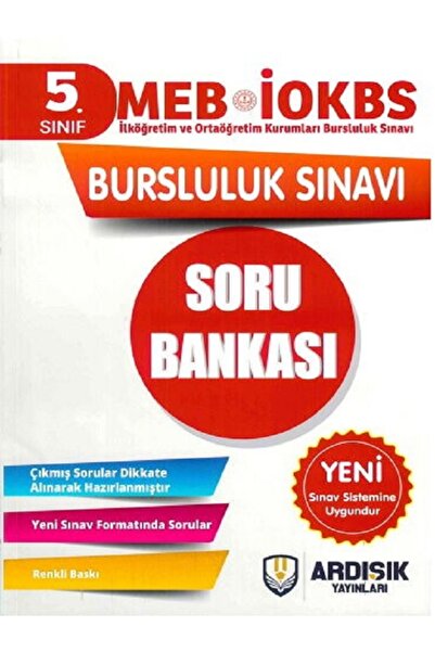 Efsane Yayınları 5.Sınıf Ardışık Yayınları Bursluluk Sınavı Soru Bankası - MEB İOKBS Bursluluk Sınavı