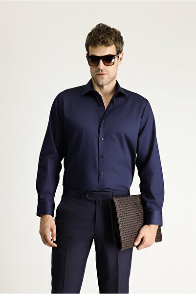 Kiğılı Long Sleeve Classic Cotton Shirt