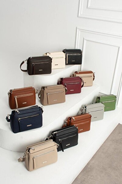 KIRASE حقيبة نسائية عالية الجودة مكونة من 5 أقسام، أنيقة ومناسبة للاستخدام اليومي، حقيبة كتف وحقيبة يد وحقيبة كروس