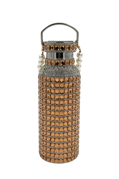 B&D B&D Vaccum Bottle with Decorative Design 500ml , Gold