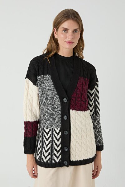 inspiration سترة جورجين إنترسيا ذات الشعر الأسود