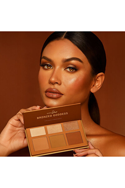 kara duo Cara Duo Bronzed Goddess Highlighter and Bronzer Palette HL20