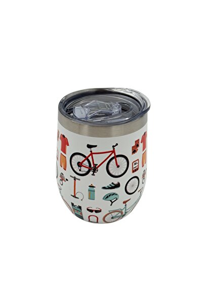 BİNDAWOOD B&D Vaccum Mug with Lid 180ml White Color