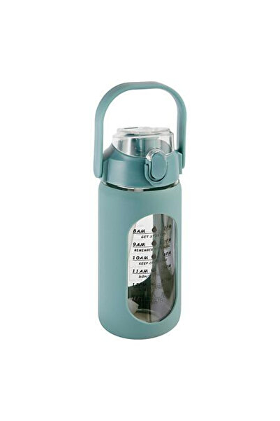 Other STICLĂ DE 1L CU PAIE cu carcasă de silicon, verde