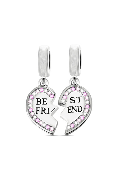 Bijuterii Nadiela Talisman Argint 925, Charm pentru bratari – Best Friends