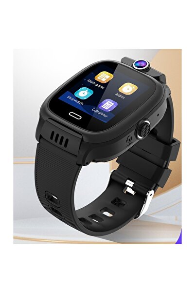 dalip Kids Smartwatch Y36 – 4G, LBS Location, Route History, Video, Water-Resistant, Black