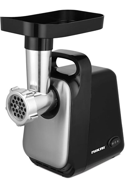 Nikai 600W Meat Grinder - Heavy-Duty Motor, Reverse Function, Stainless Steel Blades (NMG707AX)