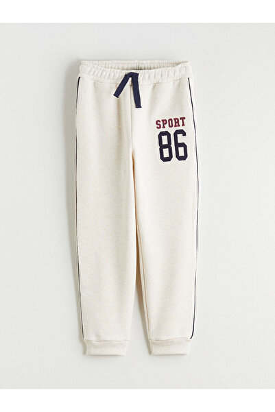 LC Waikiki Rmz Gi̇yi̇m Farkiyla Boys' Jogger Sweatpants with Waist Drawstring