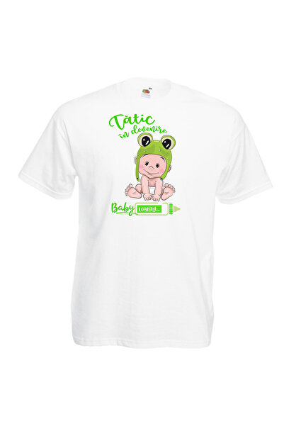 OEM Men's T-shirt Soon I will be the happiest dad, 100% cotton