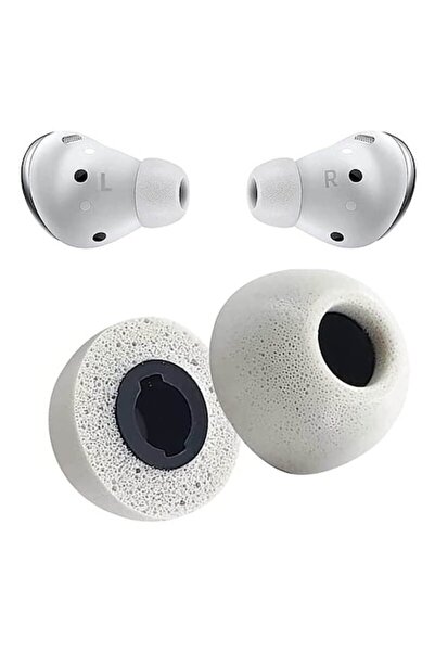 Edman 2-Pack Memory Foam Eartips for Samsung Galaxy Buds Pro, Size L, Gray