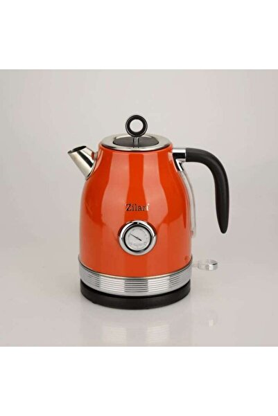 Zilan RETRO Kettle ZLN7033 Red, Capacity 1.7 Liters, Power 2200W, 360 Rotation