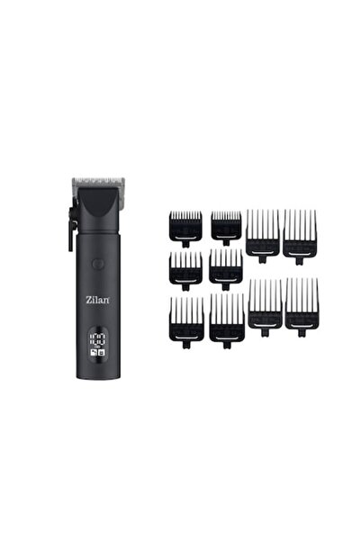 Zilan - Floria Electric Hair Clipper 11-in-1, LED, Cordless, Stainless Steel Blades, 200 min, USB-C