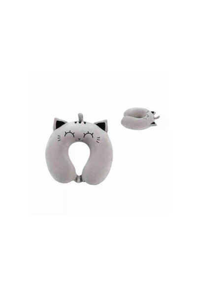 ITOTAL Μαξιλάρι ταξιδιού I-Total Maxilaraki, γκρι, 30x30x10εκ.