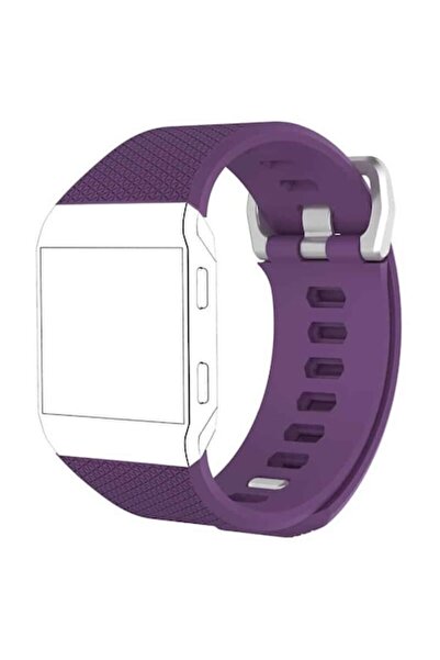 Edman Curea din silicon pentru Fitbit Ionic, L, violet