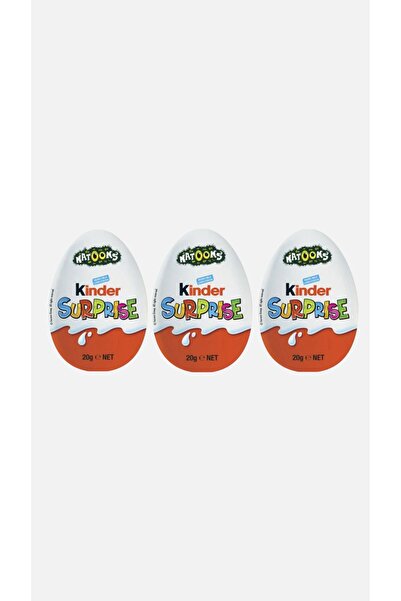 Kinder Surprise 20gr x 3 Adet