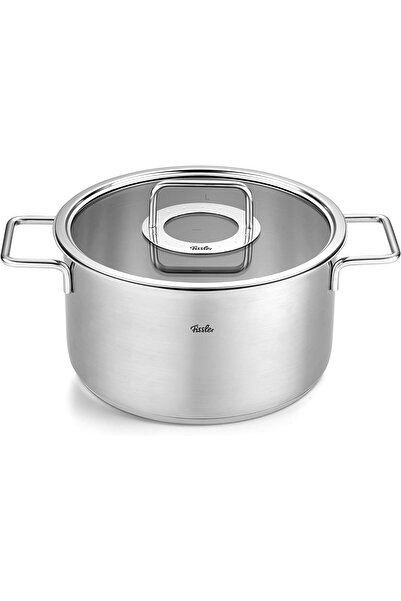 Fissler Pure Collection Glass Lid 8 Piece Cookware Set