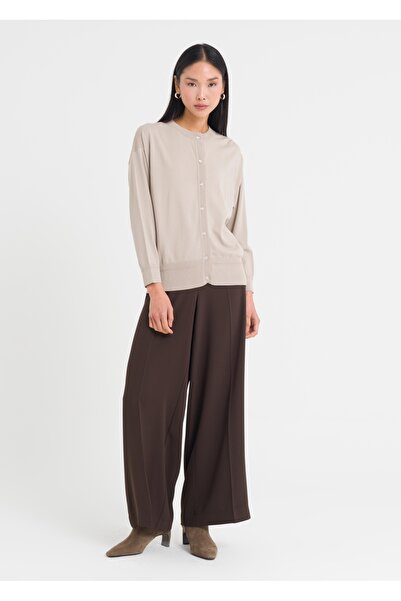 Armağan Pantaloni confortabili cu urme de călcat